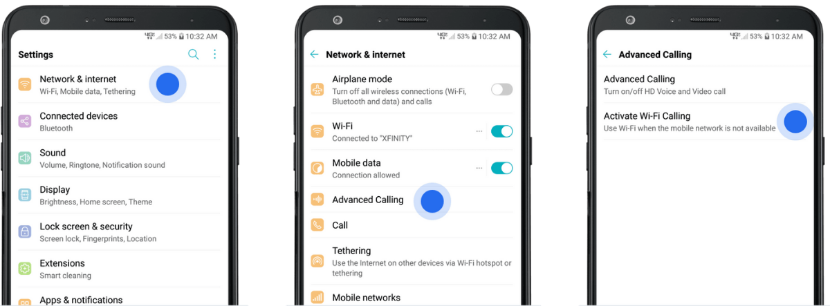 How Turn on Wi-Fi Calls for Android Devices?