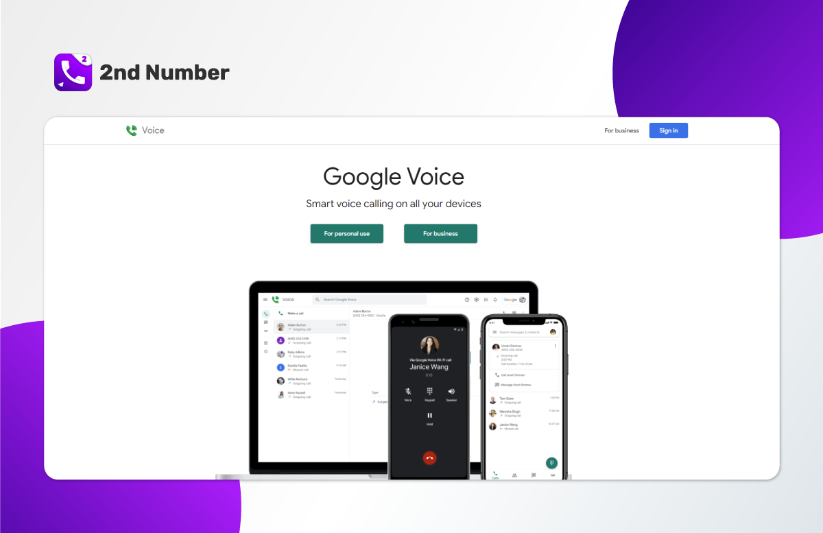 Google Vice free International calling app