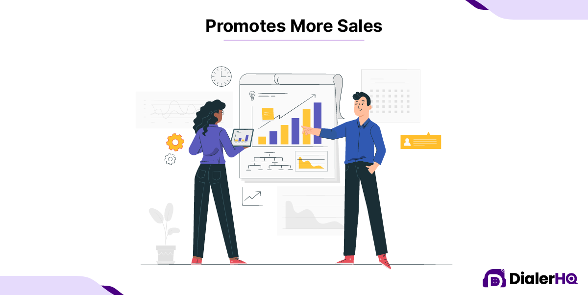Promotes more sales