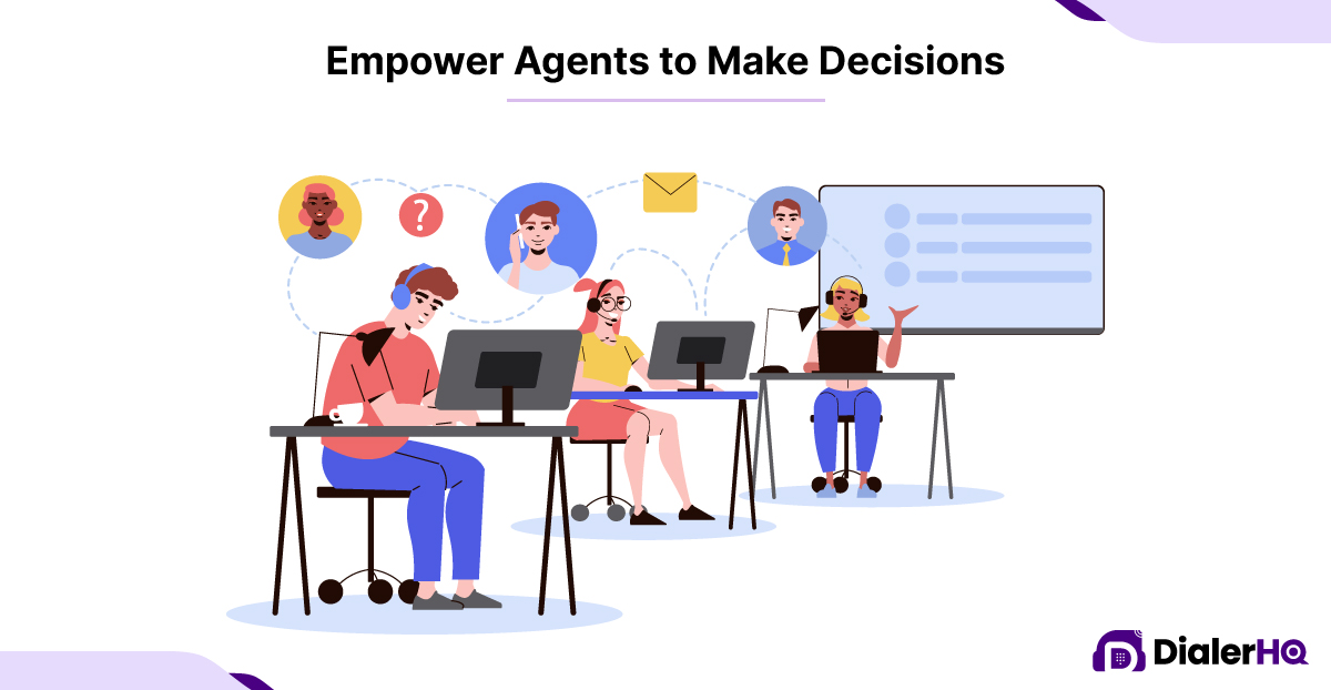 Empower Agents to Make Decisions