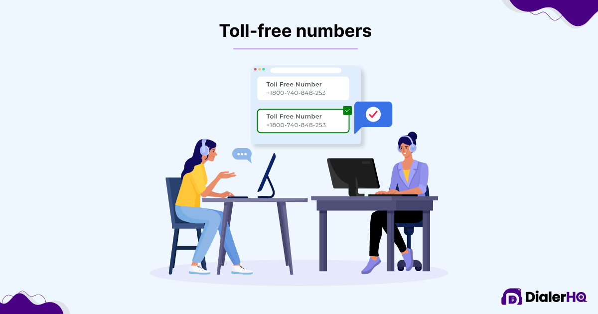 Toll free numbers