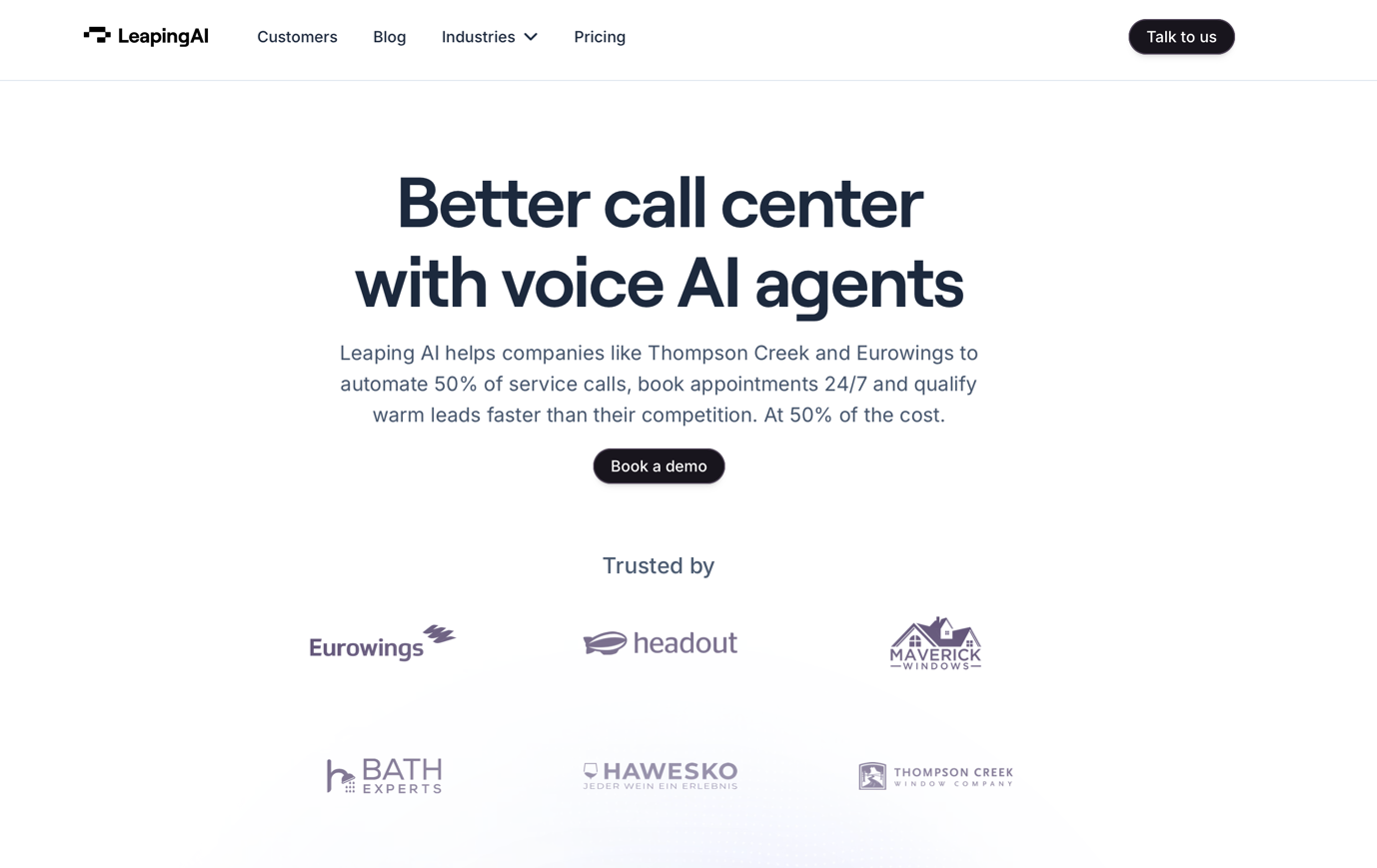 Leaping AI Dashboard Image