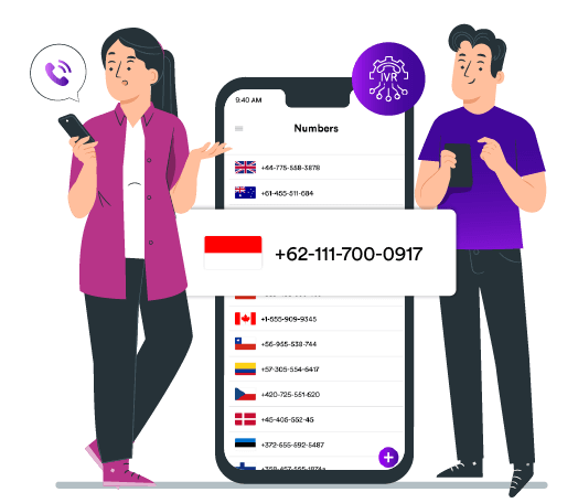 virtual indonesia phone number