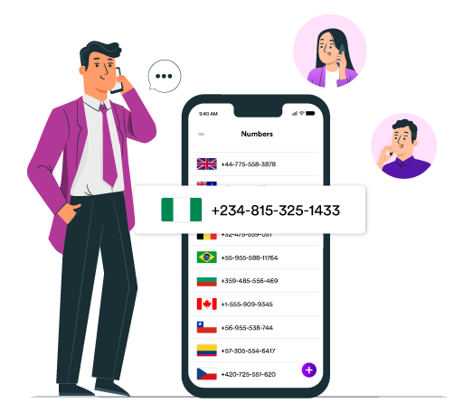 attract customers with Nigeria phone number