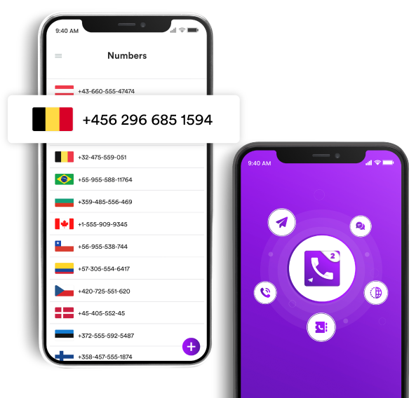 Buy Belgium phone number for business and private use